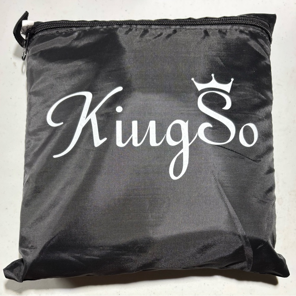KingSo Black Fire-pit Cover